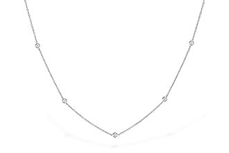 C327-30793: NECK .50 TW 18" 9 STATIONS OF 2 DIA (BOTH SIDES)