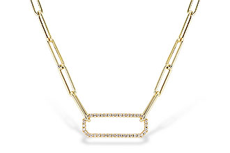 C328-18993: NECKLACE .50 TW (17 INCHES)