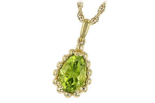 D243-68075: NECKLACE 1.30 CT PERIDOT