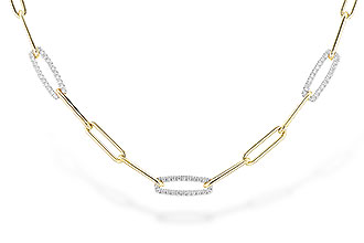 G328-18993: NECKLACE .75 TW (17 INCHES)